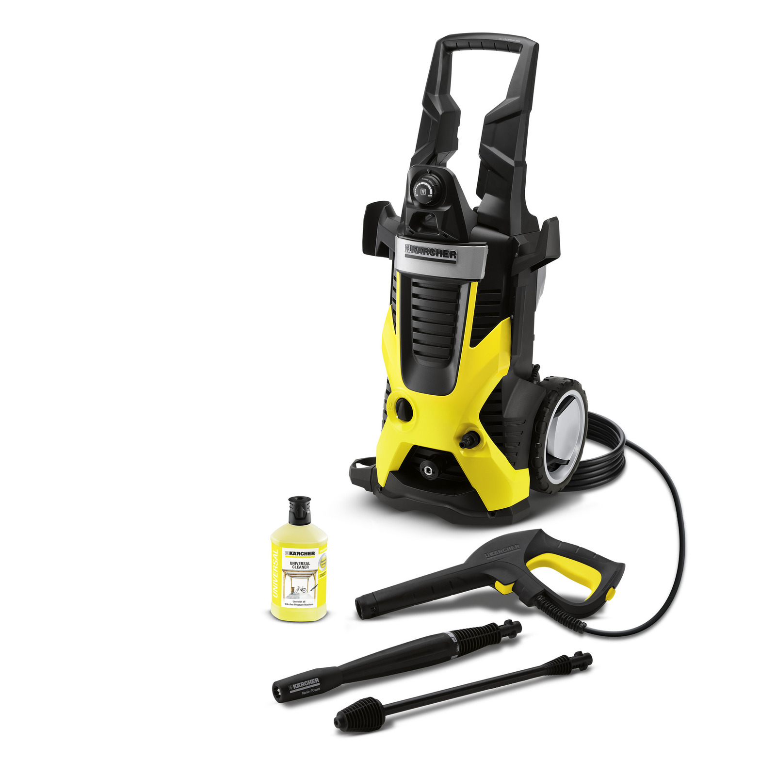 1.168-502.0, Aparat cu presiune inalta K 7 X-Range,
Минимойка высокого давления K 7 X-Range
Аппарат высокого давления K 7, оснащенный двигателем водяного охлаждения, рассчитан на частое применение и удаление сильных загрязнений с садовых дорожек, стенок плавательных бассейнов, велосипедов, кузовов автомобилей больших размеров и т. д. Его комплектация включает пистолет с практичным разъемом Quick Connect, шланг высокого давления очень большой длины (10 м), надежный водяной фильтр для защиты насоса, струйную трубку Vario Power и грязевую фрезу, формирующую вращающуюся точечную струю воды. Трубка Vario Power позволяет очень легко изменять давление для выполнения разных работ, а грязевая фреза гарантирует устранение даже самых стойких загрязнений. Прекрасным дополнением к аппарату является входящее в комплект поставки универсальное чистящее средство.
     Технические характеристики
Параметры электросети (В/Гц)	230 / 50
Давление (бар/МПа)	20 - до 160 / 2 - макс. 16
Производительность (л/ч)	макс. 600
Производительность по площади (м кв./ч)	60
Температура воды на входе (°C)	макс. 60
Потребляемая мощность (кВт)	3
Длина кабеля (м)	5
Масса (без принадлежностей) (кг)	18,88
Масса (с упаковкой) (кг)	23,8
Размеры (Д х Ш х В) (мм)	404 x 461 x 968 
     Оснащение
Чистящее средство: Универсальное чистящее средство RM 626, 1 л
Пистолет: стандартный (Quick Connect)
Струйная трубка Vario Power
Грязевая фреза
Шланг высокого давления: 10 м
Разъем Quick Connect на корпусе аппарата
Система подачи чистящего средства: Система Plug ’n’ Clean
Двигатель водяного охлаждения
Встроенный фильтр для воды
Адаптер для садового шланга A3/4"
     ОБЛАСТИ ПРИМЕНЕНИЯ
Велосипеды
Садовый инвентарь
Садовая мебель, мебель для террас и балконов
Изгороди, небольшие садовые дорожки или каменные плитки
Мотоциклы и мотороллеры
Легковые автомобили малого класса
Наружные лестницы и большие садовые дорожки
Легковые автомобили среднего класса и универсалы
Каменные садовые ограды и каменные стены
Автодома и внедорожники