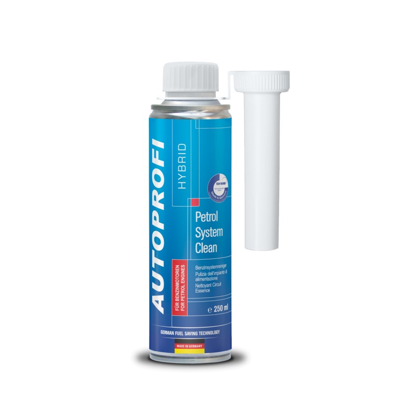 43932, Solutie de curatare a sistemului de combustibil Hybrid 250 ml (benzina,
Очиститель топливной системы Гибрид 250 мл (бензин)
Чистка гибридных топливных систем применима ко всем гибридным автомобилям с бензиновыми двигателями. Продукт удаляет эксплуатационные остатки,конденсации  влаги из топливного бака и камеры сгорания по всей топливной системе, вызванной неправильной краткосрочной эксплуатацией, характерной для гибридных автомобилей. Аналогичным образом, гибридная система очистки топливных систем противостоит негативным последствиям старения топлива, что более распространено в гибридных транспортных средствах. Продукт устраняет спайки в области инжектора, и удаляет остатки углерода, отложения сажи во всей верхней части цилиндра. Вся топливная сисиема будет смазываться и защищаться.
Тем самым получаем:
- Чистое, мощное сгорание
- Заметная экономия топлива
- Улучшенная производительность двигателя
- Защита от влаги и коррозии
- Защита от воздействия старения топлива
- Сокращение вредных выхлопных газов
- Функциональность сохранена для высокой производительности катализатора
Свойства продукта
Подходит для всех двигателей с бензиновым двигателем