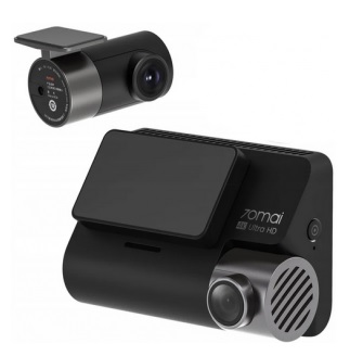 MidriveA800S-1, Inregistrare video,
Видеорегистратор автомобильный Xiaomi 70Mai A800s 4K Dash Cam + 70Mai Night Vision (Midrive RC06) Midrive A800 (Set)
Видеорегистратор Xiaomi 70mai A800 4K Dash Cam
Отлично снимает днем и ночью, благодаря светосильной оптики, видео сенсору Sony IMX 415 с разрешением 4К. Оснащен и такими функциями, как: система помощи водителям ADAS, GPS-модуль, G-сенсором, системой предупреждения столкновения и выхода из полосы.
Дополнительная камера
A800 дает больше информации за счет использования сразу двух камер: основной под лобовым стеклом и выносной камеры заднего вида 70Mai Midriver RC06. Она снимает с разрешением HD (1280х720) и служит для контроля обстановки позади автомобиля. Что однозначно пригодится, например, во время парковки. 
4К разрешение
Видеорегистратор Xiaomi 70mai A800 4K Dash Cam создан на базе мощного CMOS-датчика изображения Sony IMX 415, который позволяет снимать отличное дневное и ночное видео – в формате 4K (3840х2160). Качество съемки настолько четкое, что будут видны даже мельчайшие детали. В любую погоду, на любой местности, даже при слабом освещении изображение всегда будет насыщенным и ярким.
Супер ночное видение с 3D DN
70mai A800 обеспечивает яркие и четкие изображения даже в условиях низкой освещенности, используя технологию 3D DNR (динамическое шумоподавление), объектив с апертурой F / 1.8 и интеллектуальный алгоритм, который значительно снижает шум изображения и автоматически регулирует баланс экспозиции. Результатом является усиление ночного видения с большей детализацией. 
140° угол обзора
Xiaomi 70mai A800 4K Dash Cam имеет 140-градусный широкоугольный объектив, который позволяет снять каждый автомобиль приближается издалека. С технологией WDR всегда четкое изображение – кадр с наименьшей выдержкой и отсутствием засветки устройство накладывает на кадр с наибольшим значением выдержки по времени и выдает итоговое изображение на экран: даже при плохом освещении картинка всегда будет четкой и яркой.
3-дюймовый HD-дисплей
Легко просматривайте окружение вашего автомобиля на 3-дюймовом экране 70mai A800 4K Dash Cam высокой четкости. С помощью простого нажатия вы можете легко переключаться между камерами переднего и заднего вида. 
ADAS система помощи водителям
70mai A800 4K Dash Cam – это больше, чем просто надежный видеорегистратор. Когда вы заводите автомобиль, 70mai A800 автоматически начинает запись и включает ADAS (усовершенствованную систему помощи водителю), которая поможет вам во время движения предупреждениями о выходе из полосы движения и столкновения – помогут вам избежать аварий.
LDW система предупреждения выхода из полосы
Система предупреждения о выезде с полосы движения (LDW) использует камеру 70mai A800 для контроля маркировки полосы движения, чтобы убедиться, что автомобиль остается в безопасности на полосе движения. В случае, если вы отвлекаетесь и начинаете дрейфовать, система LDW производит звуковой сигнал, чтобы предупредить вас.
 FCW система предупреждения столкновения
70mai A800 включает в себя усовершенствованную систему предупреждения столкновений, которая автоматически отслеживает движение автомобиля перед вами. Если машины подъезжают слишком быстро, например, в случае внезапной остановки ведущей машины, 70mai A800 предупредит вас звуковым сигналом. Эта система особенно полезна при при движении в плотном потоке.
GPS-модуль
70mai A800 также действует как точный бортовой компьютер, храня данные, которые включают пробег, дальность, среднюю скорость, максимальную скорость, продолжительность и многое другое. Данную информацию можно удобно просматривать в приложении. Эта информация особенно полезна при длительных поездках и для записи точного места аварии, если она произойдет. 
Циклическое сохранение видео на карте памяти
70mai A800 записывает видео в цикле и сохраняет его локально на карте памяти Micro SD (поддерживается до 128 ГБ) во время вождения. Это гарантирует, что в случае аварии видео доказательства будут надежно защищены от перезаписи. Чтобы проверить видео в лю