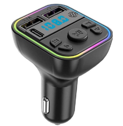 HMTFTG40BK, Modulator FM Transmitter 2*USB+1*PD 25W G40, Black,
Модулятор FM автомобильный Transmitter 2*USB+1*PD 25W G40, Black