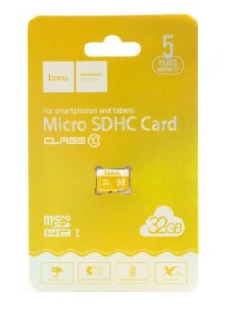 TF-32, Cartela de memorie 32 GB,
Карта памяти 32 GB
Карта Hoco TF microSD 32GB Class 10 совместима с любым современным мобильным устройством, поэтому она будет полезна для долгосрочного хранения информации на смартфонах, планшетах и фотоаппаратах. Карта будет поддерживать HD видео без ущерба для их сохранности или качества. Модель устойчива к экстремальным температурам, а так же к радиографическим лучам от систем контроля, установленных в аэропортах.