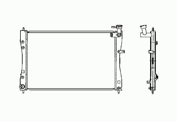53462, Radiator, racire motor