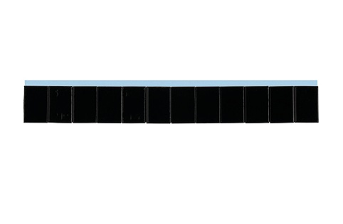 87087099, Elemente de fixare 5g,
Грузики самоклеющиеся 5 грамм (ЧЁРНЫЙ)
Пластина из стали, 60 gr.(12 x 5gr.) Epoxy Black
В упаковке - 100 шт.