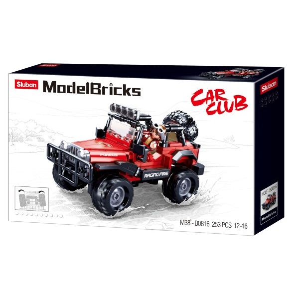 B0816, CONSTRUCTOR Model Bricks - JEEP