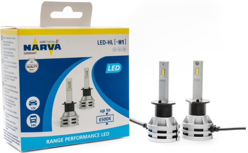 18057, Bec LED H1 Range Performance 6500K (2 шт),
