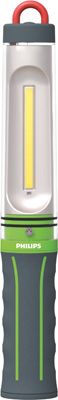 X30LINEX1, Lampa LED profesionala fara fir,
Светодиодный беспроводной фонарь LED
Ручной светодиодный фонарь Philips Xperion 3000 Line LED идеально подойдет как для быстрого осмотра, так и для более длительного ремонта. Широкий угол светового луча 120° устраняет тени, а поворотный крючок 360° и мощный магнит помогут находить место для крепления этого источника света.
Освещение для всей рабочей области
Выбирайте режим Eco 150 лм или режим Boost высокой яркости 300 лм
Комфортная работа без нагрузки на глаза
Устойчив к экстремальным условиям эксплуатации
Удобное световое решение: освободите руки для эффективной работы
   Описание продукта
Крючок: Поворот на 360°
Класс ударопрочности (IK): IK07
Степень защиты корпуса (IP): IP54
Магнит: 1 магнит
Материалы и отделка: Надежная ручка из прочного ABS-пластика
Рабочая температура: от 0 °C до 40 °C
Линейка продукции: Xperion 3000
Устойчивость к воздействию: смазка, масло, растворители
Технология: Светодиодная
УФ-детектор утечки: нет
   Световые характеристики
Цветовая температура: 6000  K
Световая отдача: 300 люмен
Срок службы светодиода: до 10,000  часов
Угол освещения: 120°  градусов
Световой поток (экорежим): 150 люмен
   Электрические характеристики
мощность в ваттах: 3,3  Вт
напряжение: 3,7  В
Емкость аккумулятора: 2200  mAh
Время работы аккумулятора (форсированный режим): До 4 часов
Время работы аккумулятора (Eco): До 7,5 часов
Тип элемента питания: Литий-ионный аккумулятор
Тип вилки питания: Штекер не входит в комплект
Тип кабеля для зарядки: Кабель USB-C
Время зарядки батареи: До 3 часов
Источник питания: Литий-ионный аккумулятор
   Информация об упакованном продукте
Длина: 10,8  см
Ширина: 4,5  см
Высота: 30,5  см
Вес (с элементами питания): 250  г
Длина кабеля: Кабель USB-C, 100 см