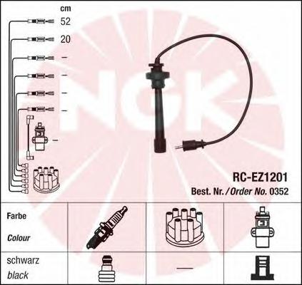RC-EZ1201 (0352), Set cablaj aprindere