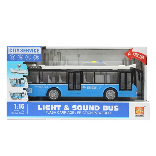 WY910B, Autobus cu inertie (lumina / sunet)