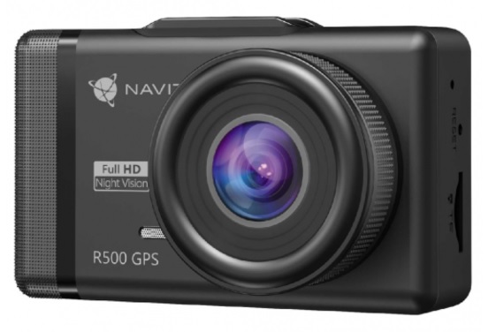 NAVR500, Inregistrare video,
Видеорегистратор
Макс. Разрешение (видео)	1920x1080
Количество камер	1
Встроенный экран	Есть
идеорегистратор R500 GPS — компактная модель с GPS-информером
NAVITEL R500 GPS — современный компактный видеорегистратор c высоким качеством съемки. Full HD (1920х1080) видео записывается в циклическом режиме на microSD-карту объемом до 128 Гб.
Важное преимущество NAVITEL R500 GPS — сенсор GC2053 (night vision) и качественная стеклянная оптика, благодаря которым видеозаписи получаются максимально четкими и детальными. Угол обзора регистратора составляет 130°, что позволяет захватить в кадр не только участок дороги впереди автомобиля, но и соседние полосы. Частота съемки 30 кадров в секунду обеспечивает плавность видеозаписи.
Достаточно поднести устройство к держателю, и сильный магнит надежно зафиксирует его на месте. Видеорегистратор абсолютно свободен от проводов, так как зарядное устройство подключается к кронштейну-держателю.
Встроенная GPS-антенна позволяет водителю получать актуальную информацию о скорости движения, а также более чем о 60 типах камер контроля скорости, мобильных камерах и муляжах, выделенных полосах для общественного транспорта и других потенциально опасных местах. Своевременное оповещение о предстоящих ограничениях поможет водителю сориентироваться в дорожной ситуации и избежать лишних штрафов.
Благодаря установленному суперконденсатору с практически неограниченным сроком службы вы можете не беспокоиться о сохранности видеозаписи, например, при отключении питания в случае ДТП, резких перепадах температуры на улице, или при других обстоятельствах.
Для просмотра и редактирования видеофайлов c видеорегистратора на компьютерах на базе ОС Windows используйте программу Navitel DVR Player.