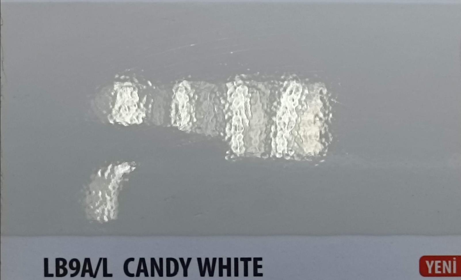 10-100-LB9A-1L-6, 10-100-LB9A-1L-6 2K Acrylic Paint VW LB9A Candy White 1L,
