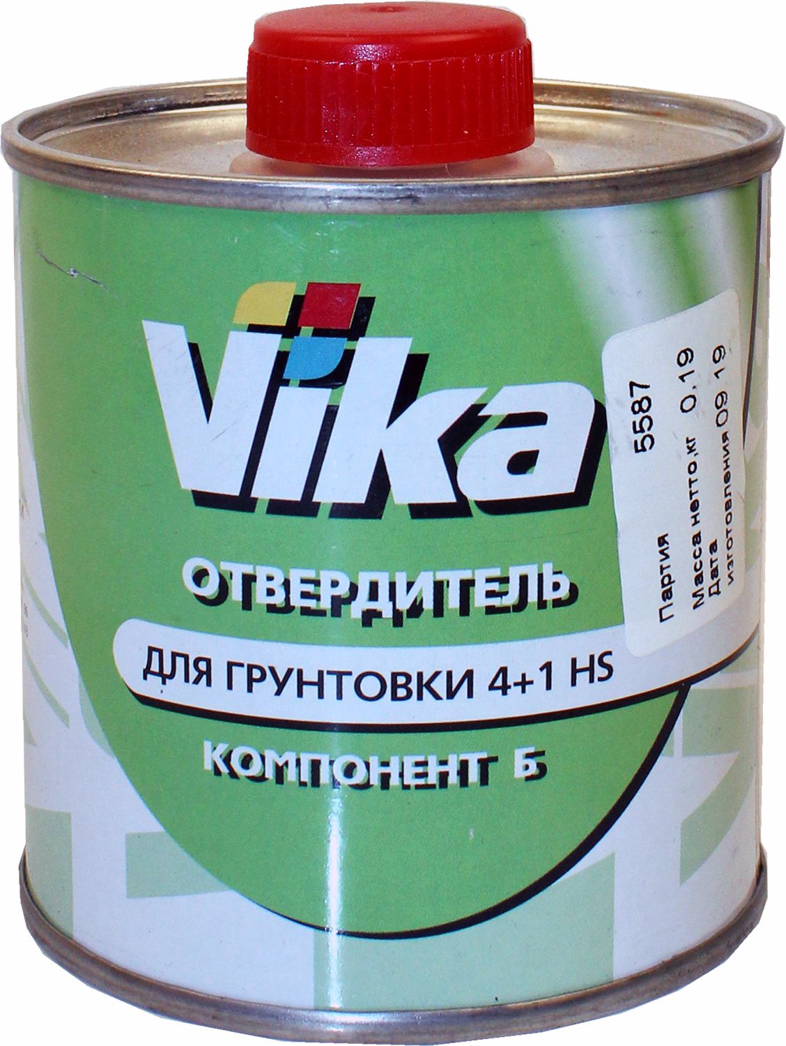 Отверд д/грунта 4+1, Отвердитель Vika д/грунтовки 4+1 Hs, 0,19 Кг,
