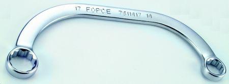 7611113, Ключ накидной 11х13мм С-образный (стартерный)